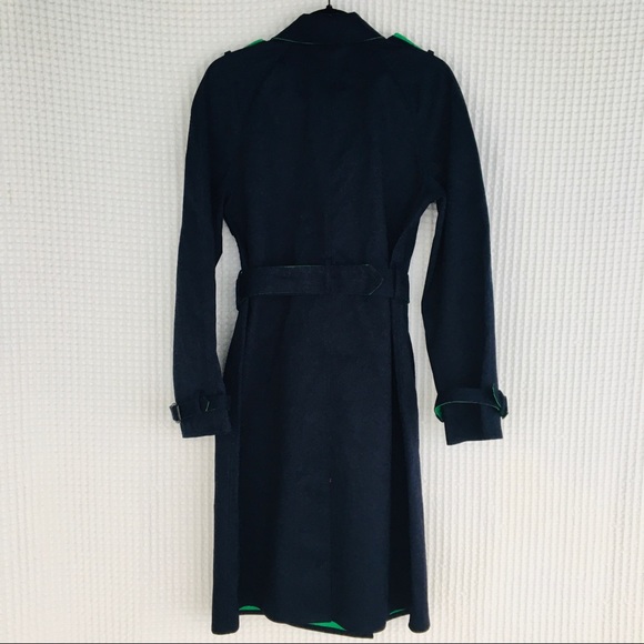 3.1 Phillip Lim for Target  Navy/Green Trench Coat - Picture 5 of 8